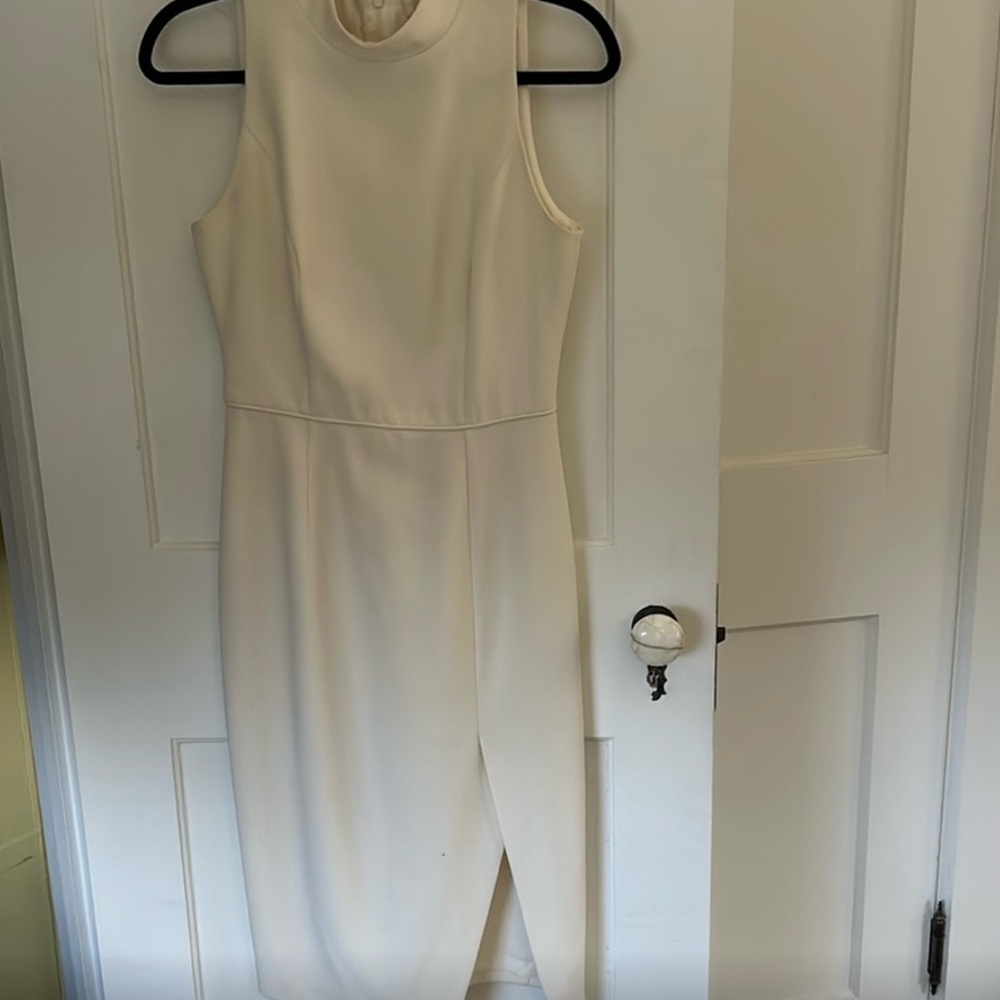 Exquisitely made and designed off white dress!